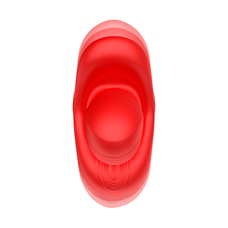 IY - Vyron - Vibratore a spinta e mordicchianti - Rosso-Erotiekvoordeel.nl