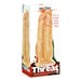 Icon - Triple Threat Dildo - 32,5 x 9,3 cm - Lichte Huidskleur-Erotiekvoordeel.nl