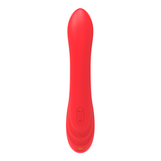 Inner Bloom - Rabbit Vibrator with Pulsating Function and Clitoral Stimulator - Red-Erotiekvoordeel.nl