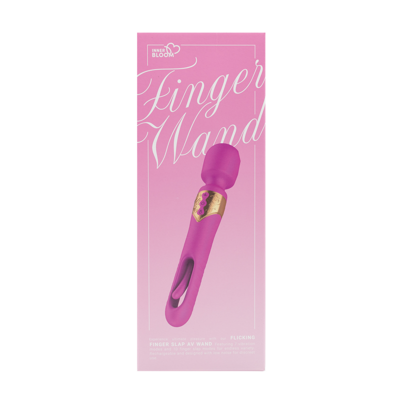 Inner Bloom - Vibromasseur à tapotement - Rose - Erotiekvoordeel.nl