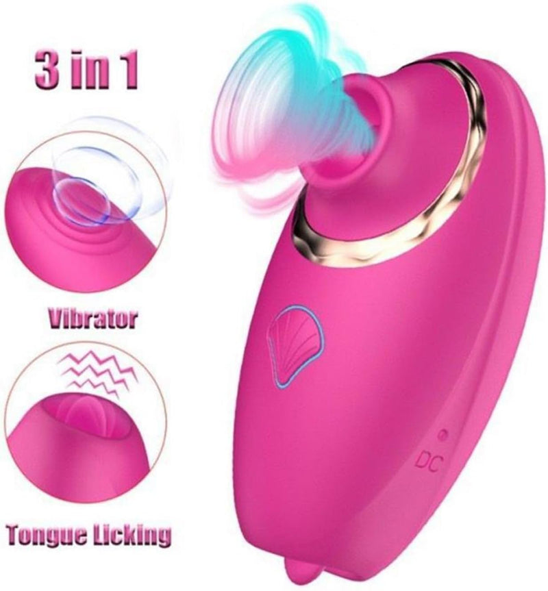 Inner Bloom - Velvet Touch - Clitoris Vibrator - 3 Functies - Luchtdruk - Tongetje - Kloppend Balletje-Erotiekvoordeel.nl