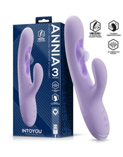 Intoyou - Annia 3 - Vibratore per punto G con movimento delle dita - Viola - Erotiekvoordeel.nl
