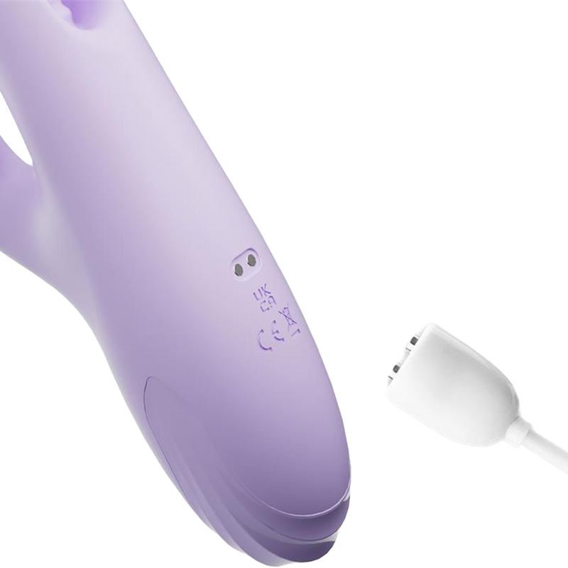 Intoyou - Annia 3 - Vibratore per punto G con movimento delle dita - Lila-Erotiekvoordeel.nl