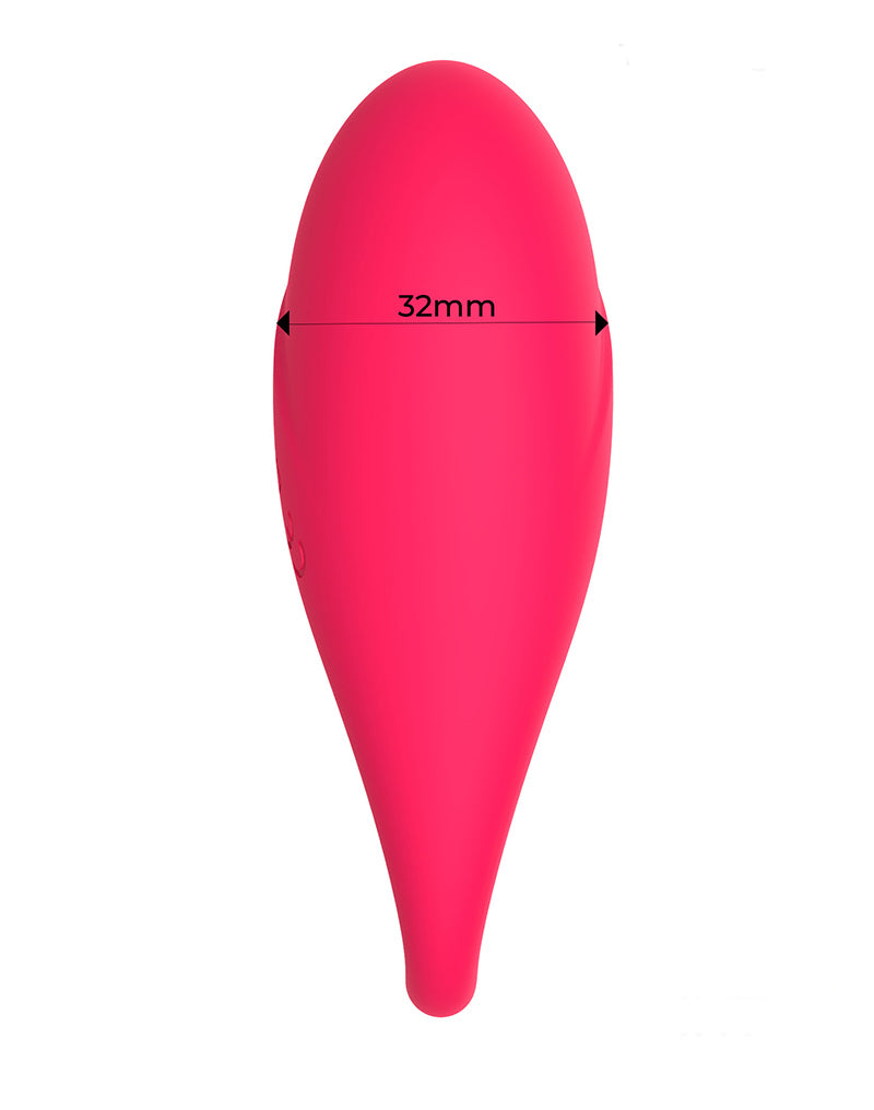 Intoyou - Bulby - Uovo vibrante con app - Rosa intenso - Erotiekvoordeel.nl