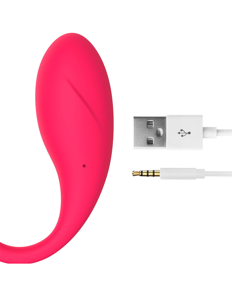 Intoyou - Bulby - Uovo vibrante con app - Rosa intenso - Erotiekvoordeel.nl