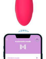 Intoyou - Bulby - Uovo vibrante con app - Rosa intenso - Erotiekvoordeel.nl