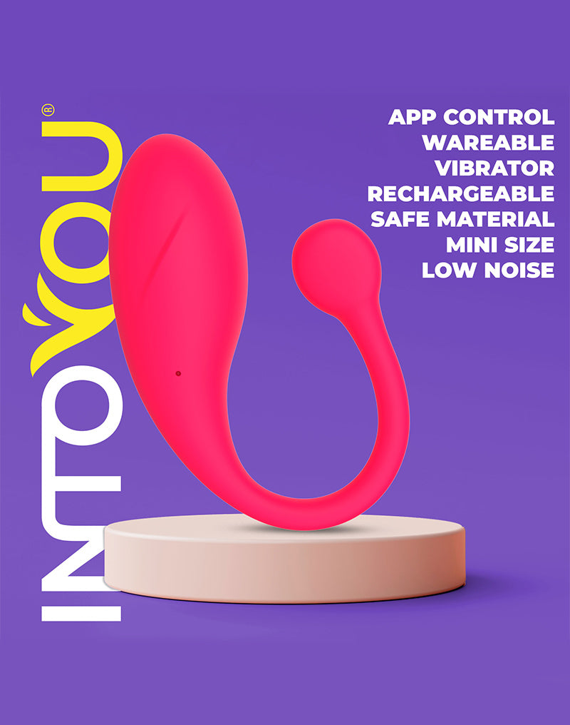 Intoyou - Bulby - Uovo vibrante con app - Rosa intenso - Erotiekvoordeel.nl
