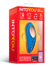 Intoyou - Vibratore per tanga - Slip vibranti - Con controllo tramite app - Blu-Erotiekvoordeel.nl