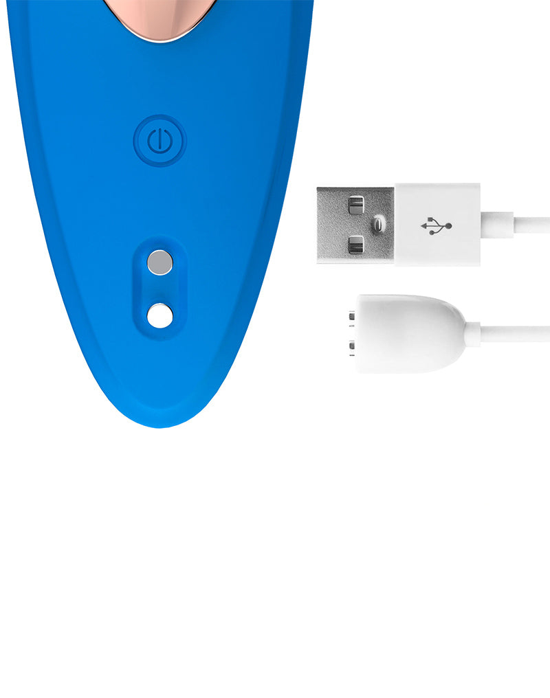 Intoyou - Vibratore per tanga - Slip vibrante - Con controllo tramite app - Blu-Erotiekvoordeel.nl