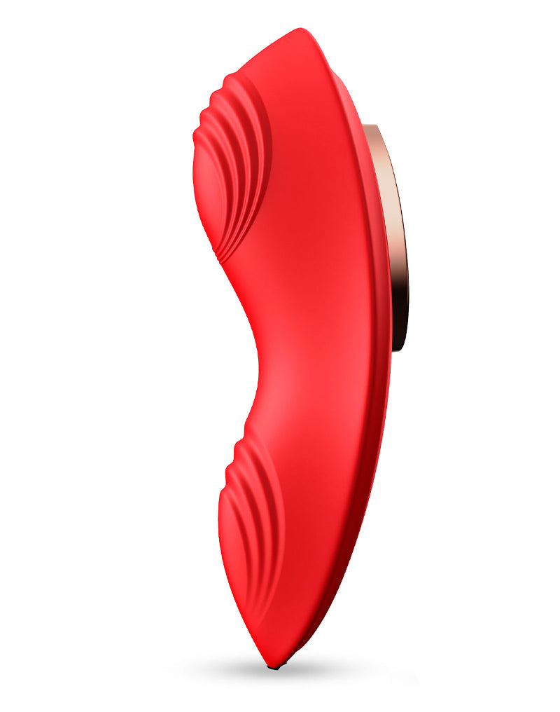 Intoyou - Vibratore per tanga - Slip vibrante - Con controllo tramite app - Rosso-Erotiekvoordeel.nl