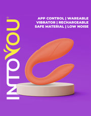 Intoyou - Vibratore di coppia con controllo tramite app - Koraal-Erotiekvoordeel.nl