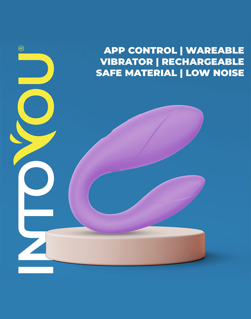 Intoyou - Vibratore di coppia con controllo tramite app - Lila-Erotiekvoordeel.nl