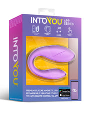 Intoyou - Vibratore di coppia con controllo tramite app - Lila-Erotiekvoordeel.nl