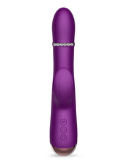 Intoyou - Sendel - Vibratore Rabbit con anello di perline mobile e controllo tramite app - Viola-Erotiekvoordeel.nl