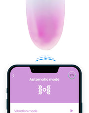 Intoyou - Uovo vibrante con controllo tramite app - Blu/Rosa - Erotiekvoordeel.nl