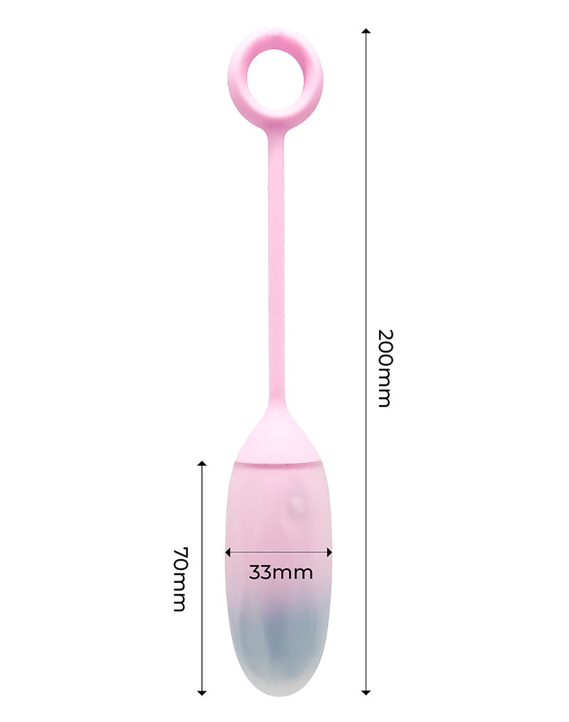 Intoyou - Vibrierendes Ei mit App-Steuerung - Rosa/Blau - Erotiekvoordeel.nl