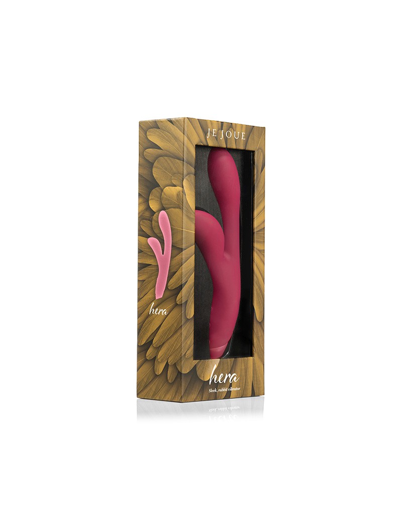 Je Joue - Hera Flex - Vibromasseur Rabbit flexible - Roze-Erotiekvoordeel.nl