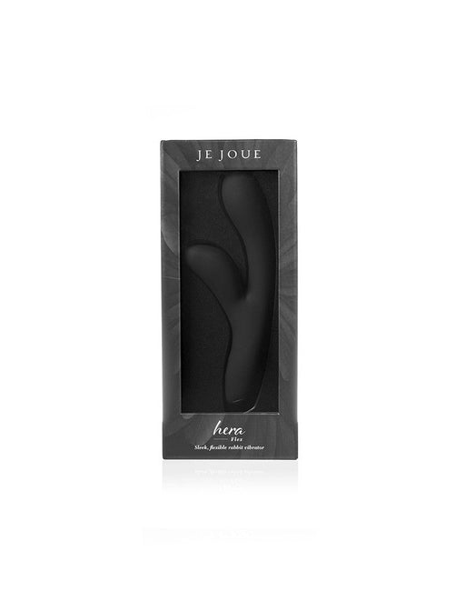 Je Joue - Hera Flex - Vibratore Rabbit flessibile - Nero - Erotiekvoordeel.nl