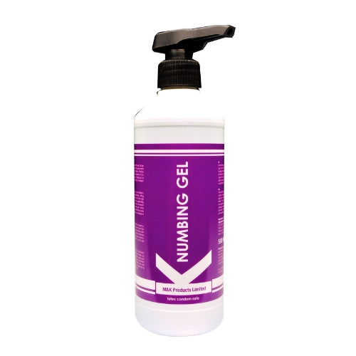 K Numbing Gel - Lubrificante anestetizzante a base d'acqua - 500 ml - Erotiekvoordeel.nl