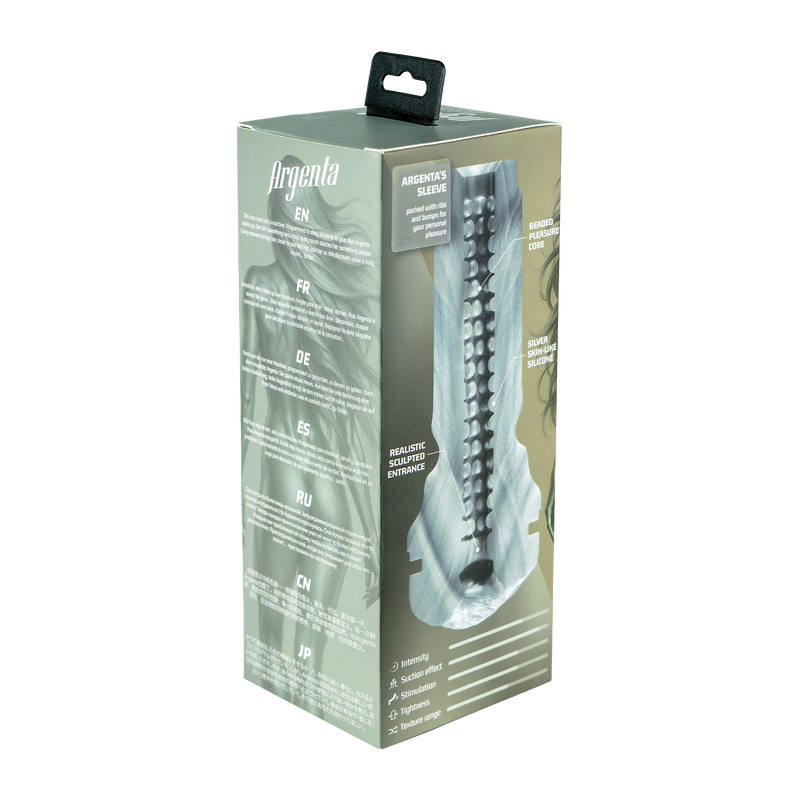 KIIROO - FeelArgenta Stroker Masturbator - Argenta-Erotiekvoordeel.nl