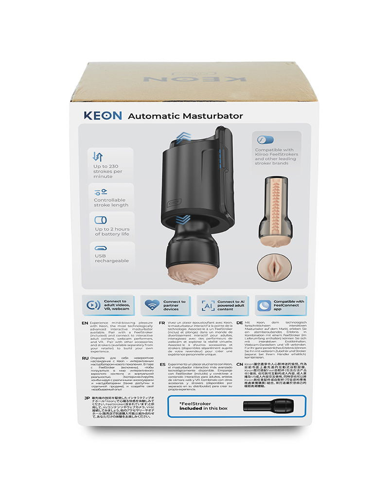 KIIROO - KEON and Feel by Kiiroo Stroker Combo Pack - Erotiekvoordeel.nl