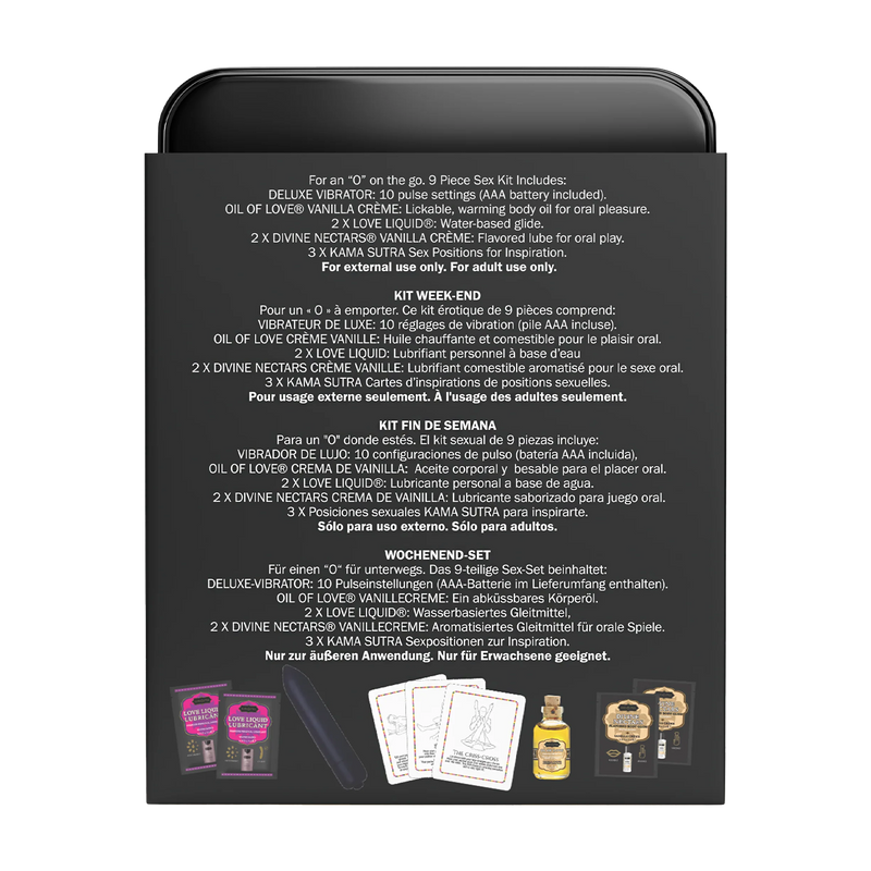 Kamasutra - Kit Week-end - Crème Vanille-Erotiekvoordeel.nl