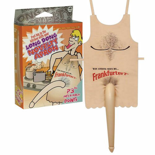 Kitchen Apron with Inflatable Penis - Erotiekvoordeel.nl