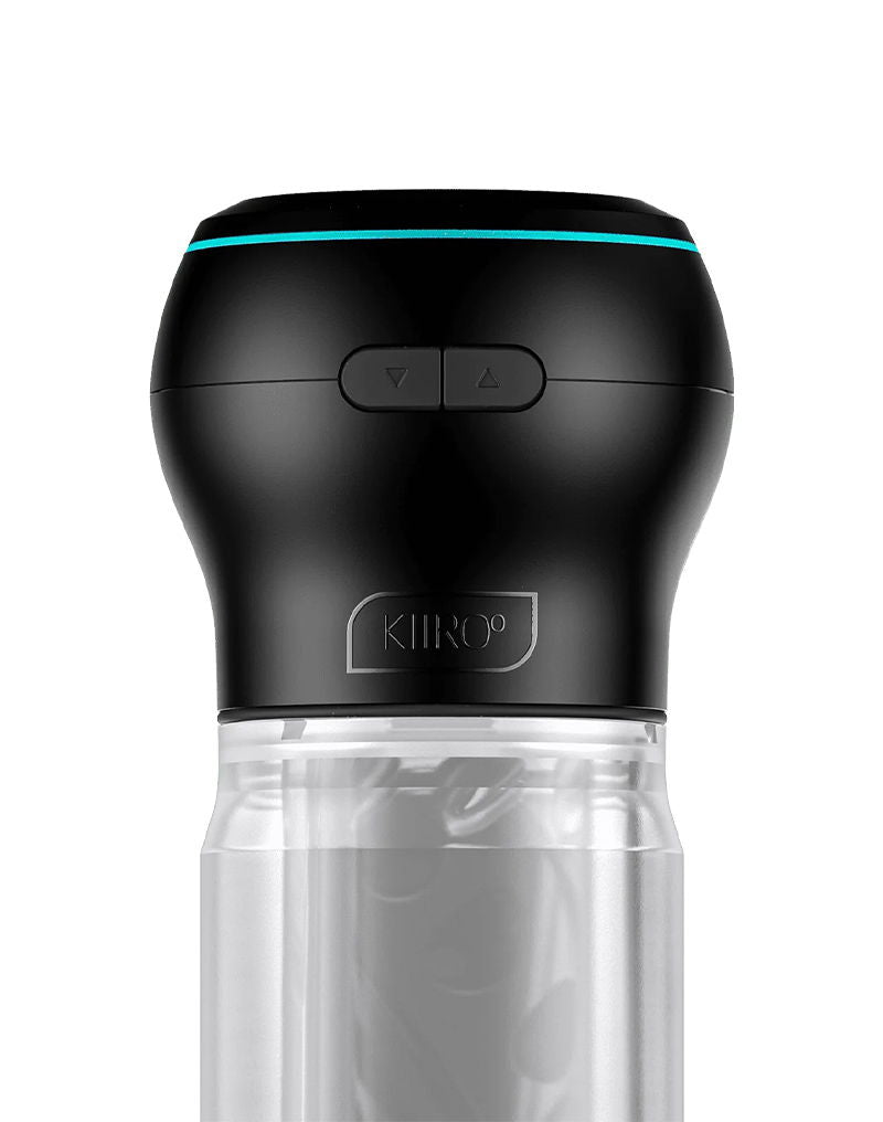 Kiiroo - Feel Pocket Stroker Crystal and Powerblow Combo - Black/Transparent-Erotiekvoordeel.nl