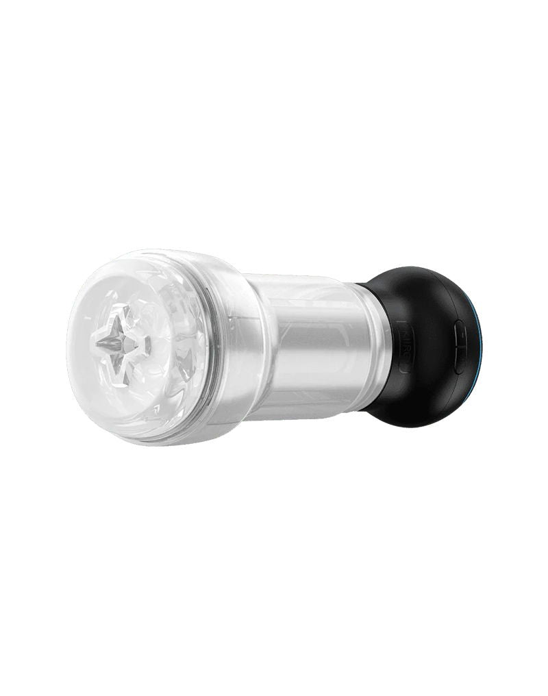Kiiroo - Feel Pocket Stroker Crystal and Powerblow Combo - Black/Transparent-Erotiekvoordeel.nl