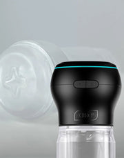 Kiiroo - Feel Pocket Stroker Crystal and Powerblow Combo - Black/Transparent-Erotiekvoordeel.nl