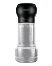 Kiiroo - Feel Pocket Stroker Crystal and Powerblow Combo - Black/Transparent-Erotiekvoordeel.nl