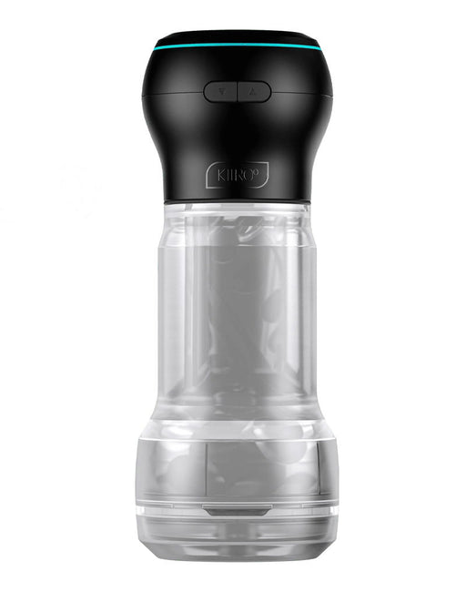 Kiiroo - Feel Pocket Stroker Crystal and Powerblow Combo - Black/Transparent-Erotiekvoordeel.nl