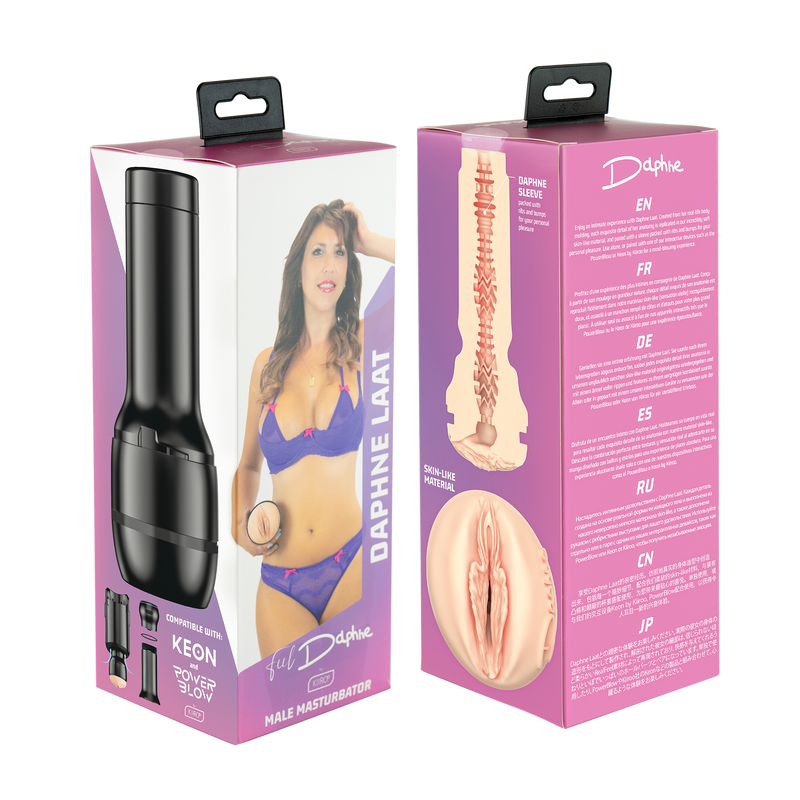 Kiiroo - FeelStar Stroker - Masturbador de estrella porno - Daphne Laat-Erotiekvoordeel.nl