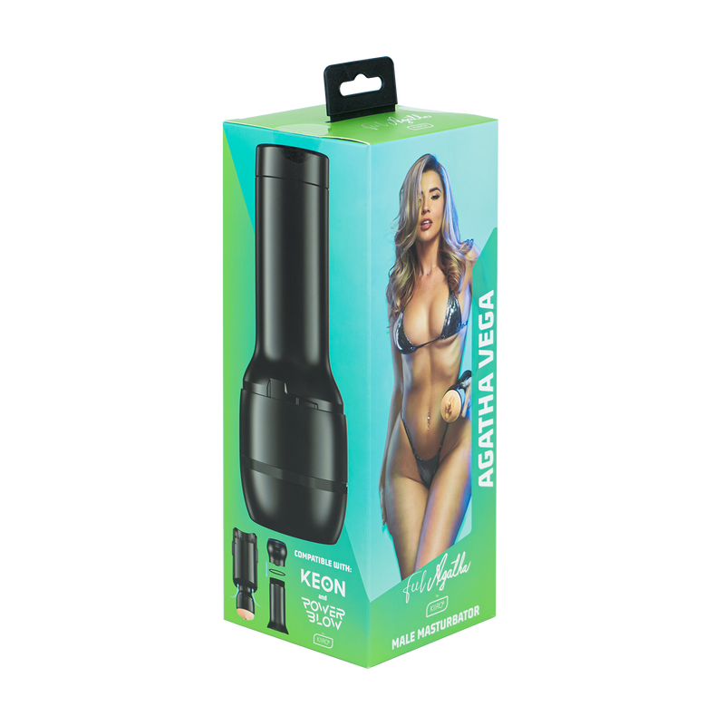 Kiiroo - Feelstar Stroker - Masturbador Pornstar - Agatha Vega - También se puede usar con el Keon o el Powerblow - Erotiekvoordeel.nl