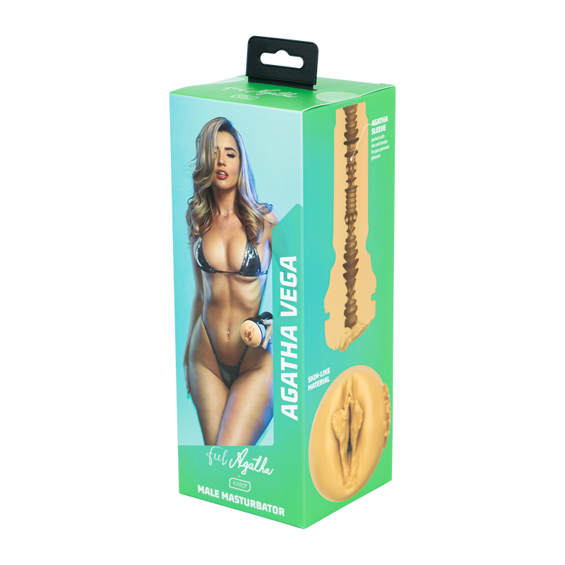 Kiiroo - Feelstar Stroker - Masturbador Pornstar - Agatha Vega - También se puede usar con el Keon o el Powerblow - Erotiekvoordeel.nl
