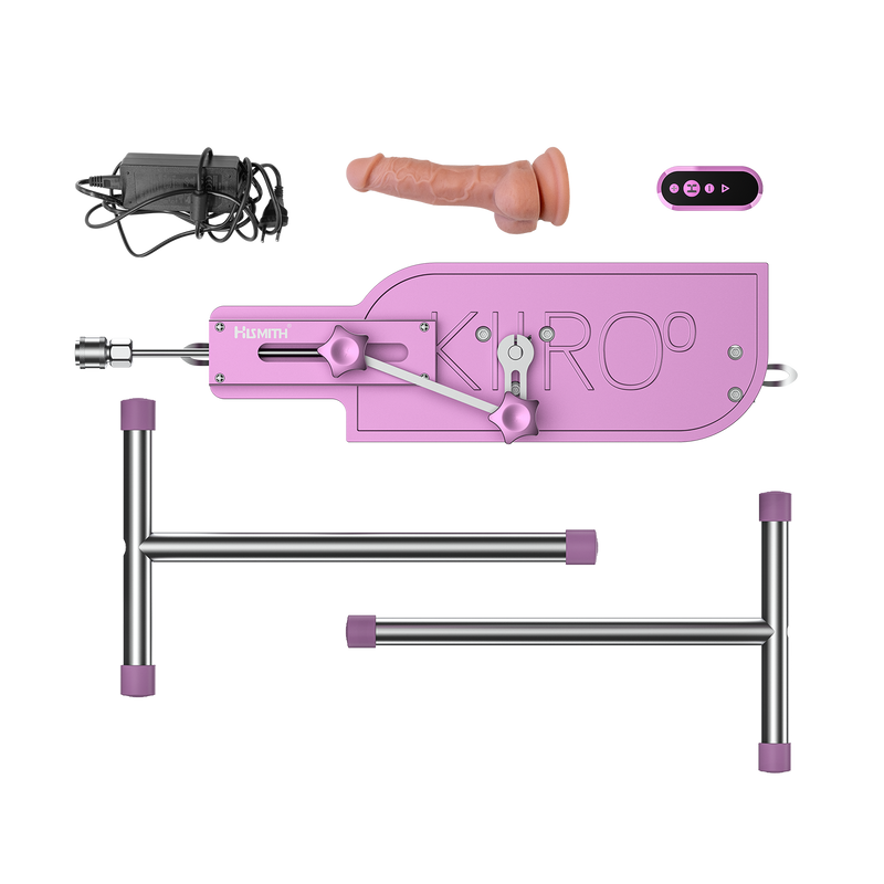 Kiiroo - PleasureDrive - Macchina del sesso interattiva con webcam - Rosa-Erotiekvoordeel.nl