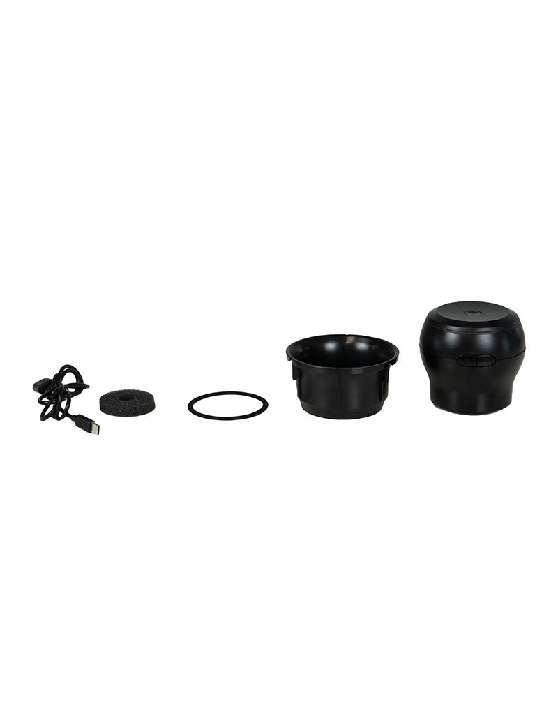 Kiiroo - Powerblow and Feel Mouth Stroker Set - Black - Erotiekvoordeel.nl
