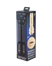 Kiiroo - Powerblow and Feel Mouth Stroker Set - Black - Erotiekvoordeel.nl