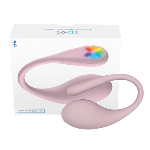 Kiiroo - Spot - Ovetto vibrante interattivo portatile - Kiss Me - Rosa-Erotiekvoordeel.nl