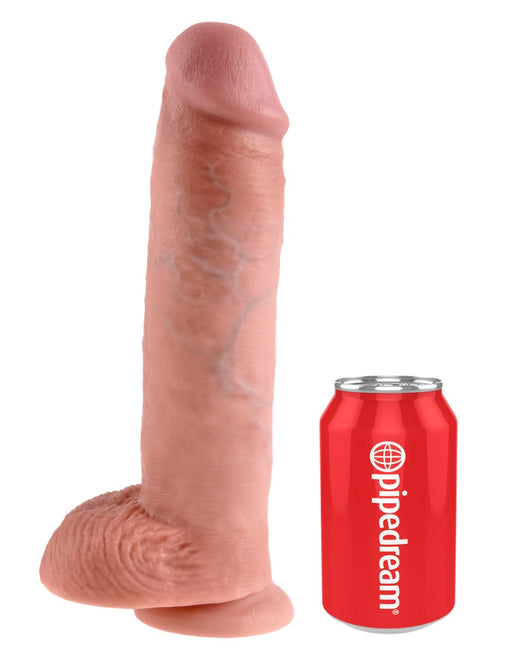 Gode King Cock avec scrotum – Réaliste, puissant et polyvalent - Erotiekvoordeel.nl