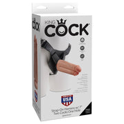 King Cock - Uprząż Strap-on - Two Cocks One Hole-Erotiekvoordeel.nl