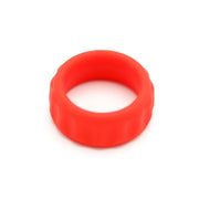 Kiotos - 2 in 1 Siliconen Cockring & Ball Stretcher - Rood/Groen-Erotiekvoordeel.nl