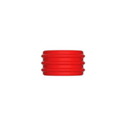 Kiotos - 2-in-1 Silicone Cock Ring & Ball Stretcher - Red/Black-Erotiekvoordeel.nl