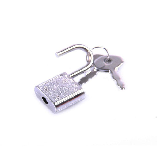 Kiotos - 5 Padlocks - Includes Keys - For Bondage and BDSM - Silver - Erotiekvoordeel.nl