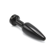 Kiotos - Plug anale in alluminio con cristallo - Nero-Erotiekvoordeel.nl