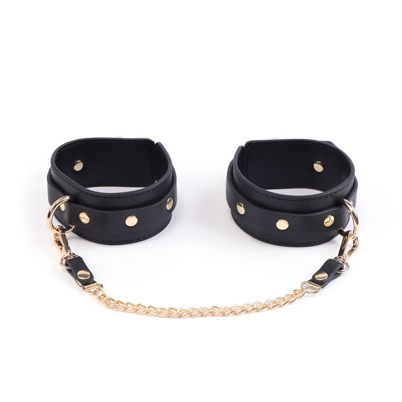 Kiotos - Kit BDSM Fancy da 5 articoli - Borsa di lusso con 5 diversi articoli BDSM - Pelle PU (vegana) - Disponibile in Rosso, rosa e nero - Erotiekvoordeel.nl