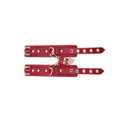 Kiotos - Kit BDSM Fancy da 5 articoli - Borsa di lusso con 5 diversi articoli BDSM - Pelle PU (vegana) - Disponibile in Rosso, rosa e nero - Erotiekvoordeel.nl