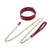 Kiotos - BDSM Fancy 5 Item Kit - Borsa di lusso con 5 diversi articoli BDSM - Pelle PU (vegano) - Disponibile in Rosso, rosa e nero - Erotiekvoordeel.nl