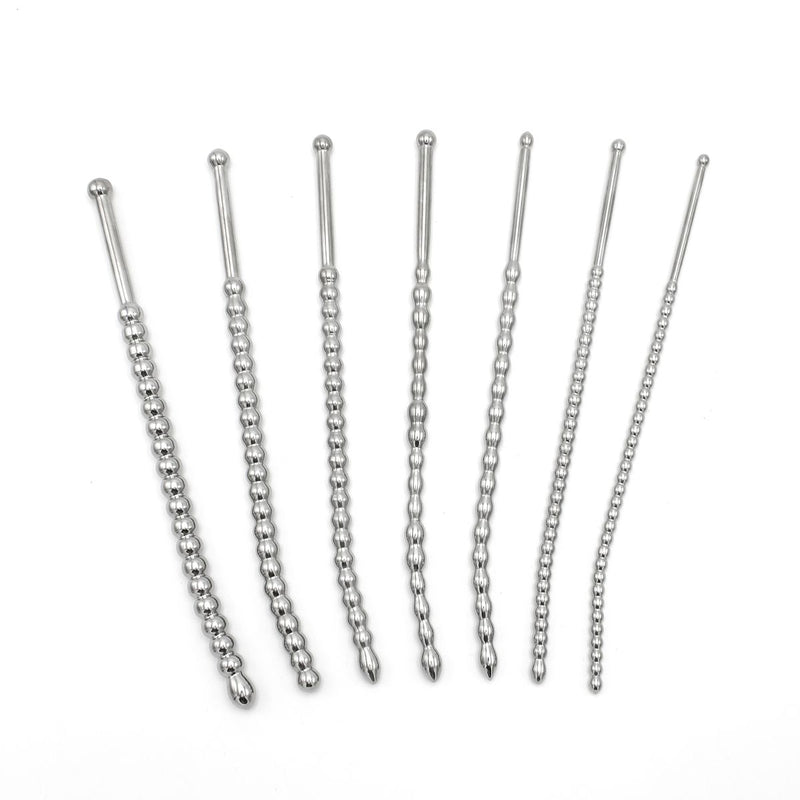 Kiotos - Bolletjes Trainer Dilator Set - RVS - 7 stuks-Erotiekvoordeel.nl