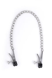Kiotos - Bull Nose - Pinzas para pezones ajustables con cadena - Erotiekvoordeel.nl